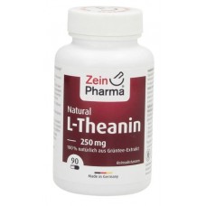 Zein Pharma uztura bagātinātājs Dabīgs L-teanīns no 100% zaļās tējas ekstrakta 322,22 mg, 90 kaps.